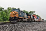 CSX 586 on I-157